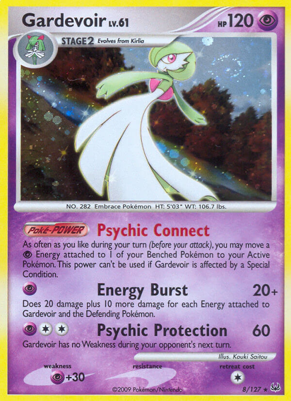 Gardevoir (8/127) (Theme Deck Exclusive) [Platinum: Base Set] | North Game Den