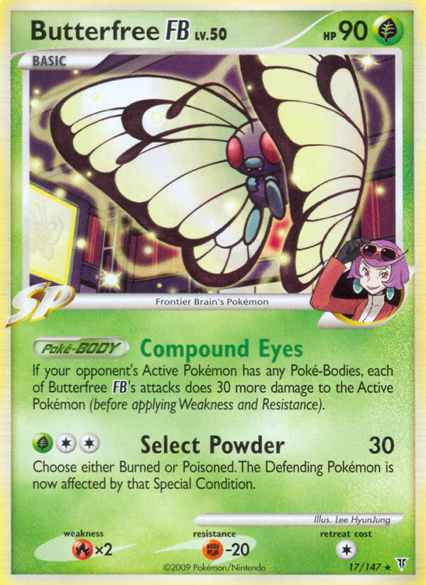 Butterfree FB (17/147) [Platinum: Supreme Victors] | North Game Den