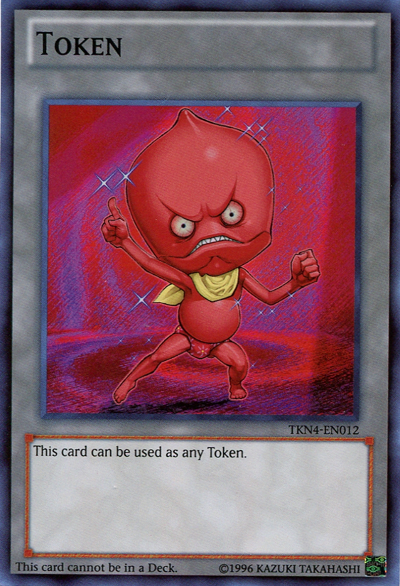 Ojama Token (Red) [TKN4-EN012] Super Rare | North Game Den