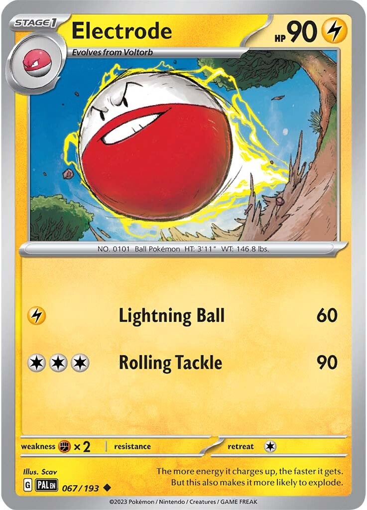 Electrode (067/193) [Scarlet & Violet: Paldea Evolved] | North Game Den