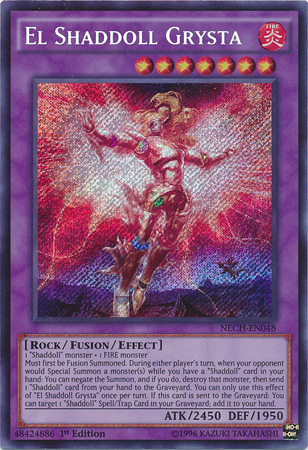 El Shaddoll Grysta [NECH-EN048] Secret Rare | North Game Den