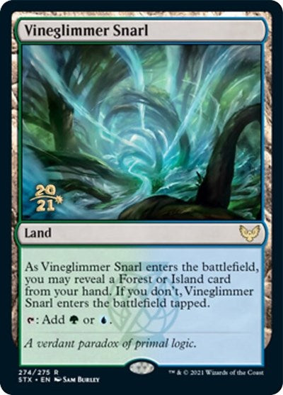 Vineglimmer Snarl [Strixhaven: School of Mages Prerelease Promos] | North Game Den