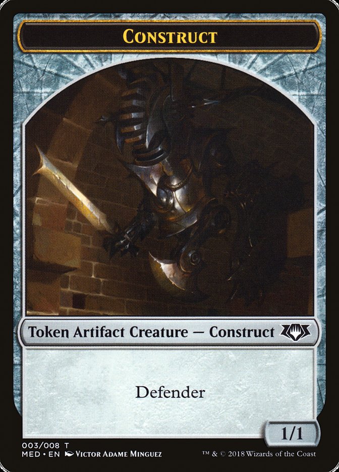 Construct (003/008) [Mythic Edition Tokens] | North Game Den