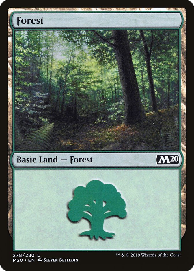 Forest (#278) [Core Set 2020] | North Game Den