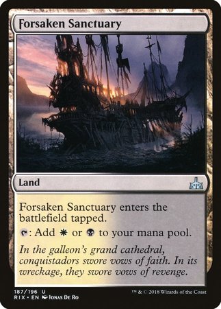 Forsaken Sanctuary [Rivals of Ixalan] | North Game Den