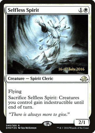 Selfless Spirit [Eldritch Moon Promos] | North Game Den