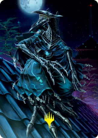 Jin-Gitaxias, Progress Tyrant Art Card (Gold-Stamped Signature) [Kamigawa: Neon Dynasty Art Series] | North Game Den