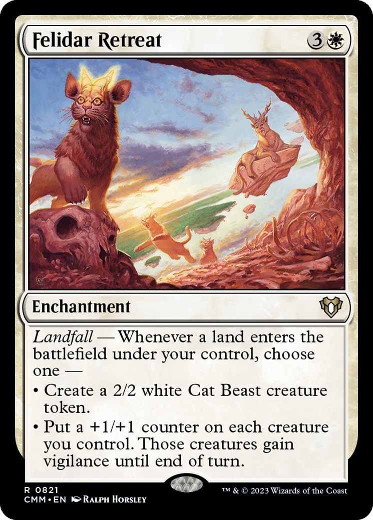 Felidar Retreat [Commander Masters] | North Game Den