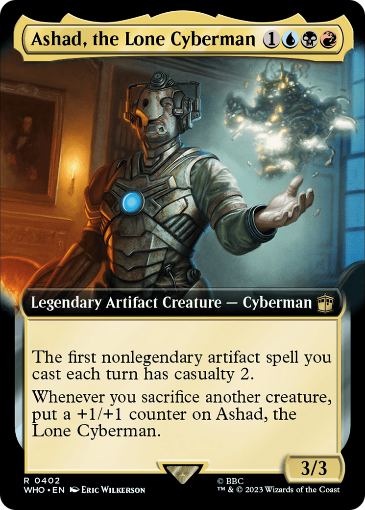 Ashad, the Lone Cyberman (Extended Art) [Doctor Who] | North Game Den