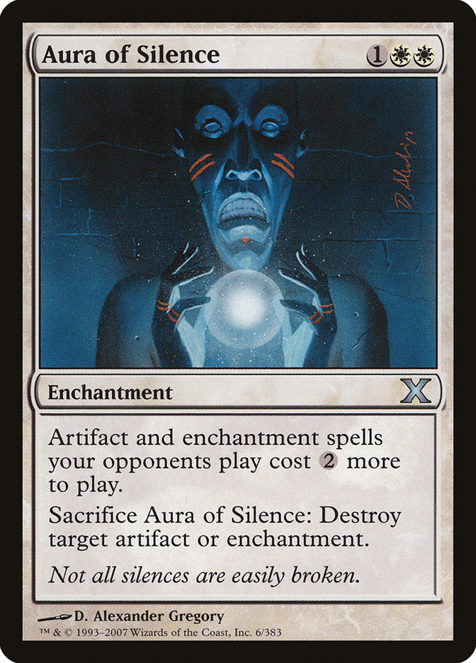 Aura of Silence [Tenth Edition] | North Game Den