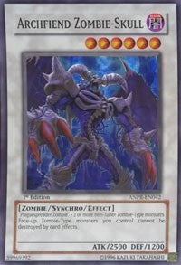 Archfiend Zombie-Skull [ANPR-EN042] Super Rare | North Game Den