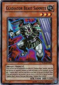 Gladiator Beast Samnite [TU01-EN004] Super Rare | North Game Den