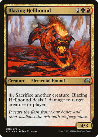 Blazing Hellhound [Magic Origins] | North Game Den