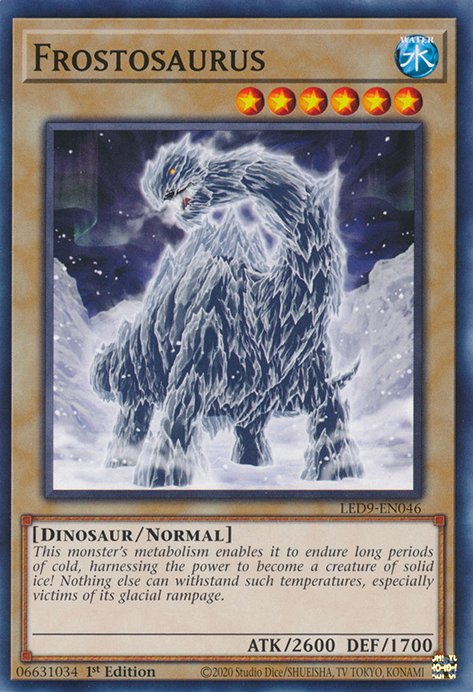 Frostosaurus [LED9-EN046] Common | North Game Den