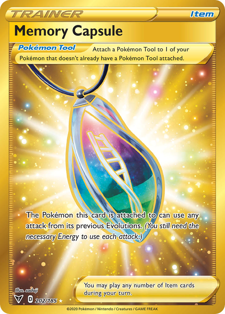 Memory Capsule (202/185) [Sword & Shield: Vivid Voltage] | North Game Den