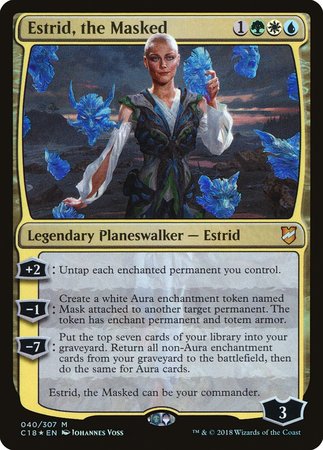 Estrid, the Masked [Commander 2018] | North Game Den