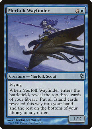 Merfolk Wayfinder [Duel Decks: Jace vs. Vraska] | North Game Den