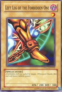 Left Leg of the Forbidden One [DLG1-EN019] Common | North Game Den