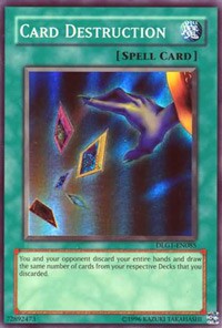 Card Destruction [DLG1-EN085] Super Rare | North Game Den