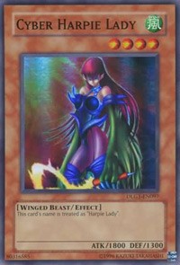 Cyber Harpie Lady [DLG1-EN097] Super Rare | North Game Den