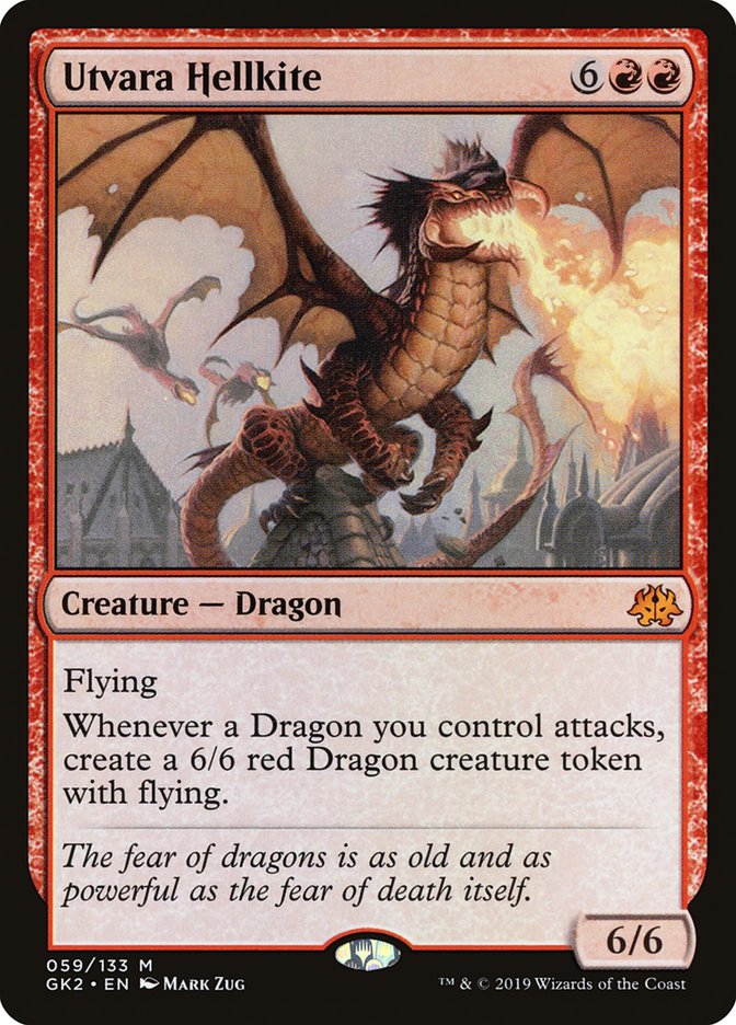 Utvara Hellkite [Ravnica Allegiance Guild Kit] | North Game Den