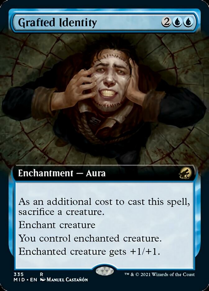 Grafted Identity (Extended) [Innistrad: Midnight Hunt] | North Game Den