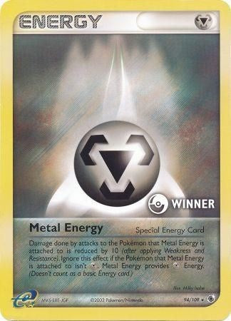 Metal Energy (94/109) (Winner) [EX: Ruby & Sapphire] | North Game Den