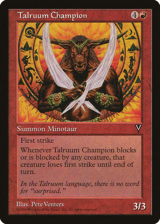 Talruum Champion [Visions] | North Game Den