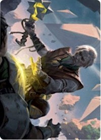 Expedition Healer Art Card [Zendikar Rising Art Series] | North Game Den