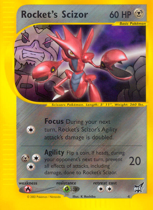 Rocket's Scizor (4) [Best of Promos] | North Game Den