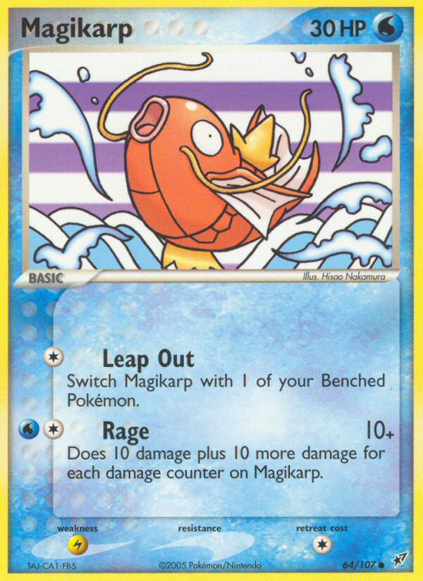 Magikarp (64/107) [EX: Deoxys] | North Game Den