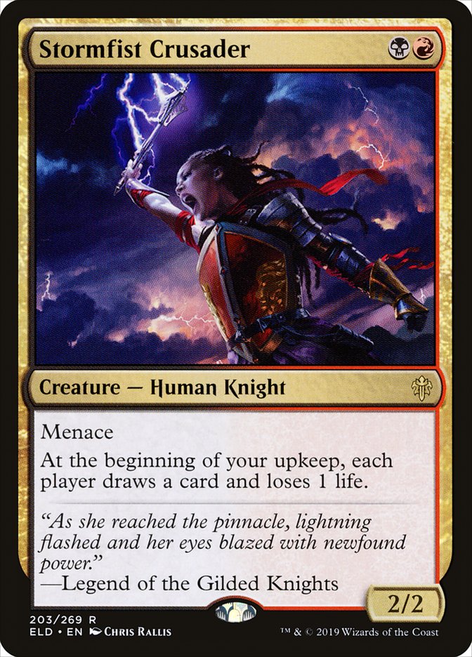 Stormfist Crusader [Throne of Eldraine] | North Game Den