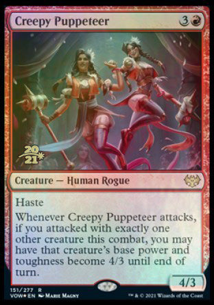 Creepy Puppeteer [Innistrad: Crimson Vow Prerelease Promos] | North Game Den