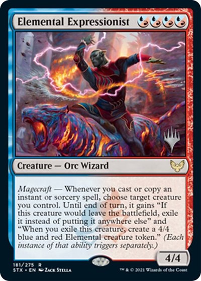 Elemental Expressionist (Promo Pack) [Strixhaven: School of Mages Promos] | North Game Den