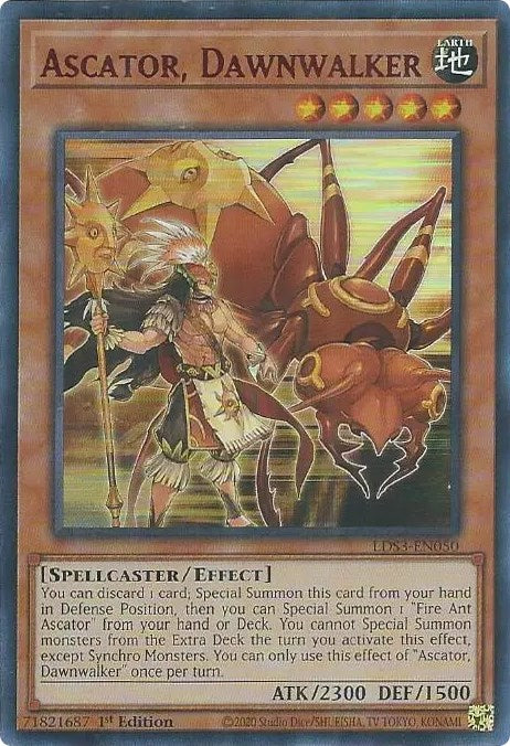 Ascator, Dawnwalker (Red) [LDS3-EN050] Ultra Rare | North Game Den