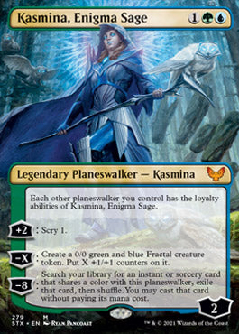 Kasmina, Enigma Sage (Extended) [Strixhaven: School of Mages] | North Game Den