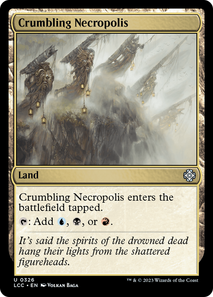 Crumbling Necropolis [The Lost Caverns of Ixalan Commander] | North Game Den
