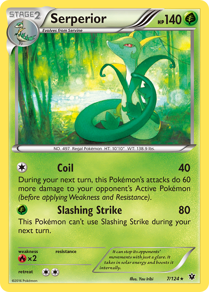 Serperior (7/124) [XY: Fates Collide] | North Game Den