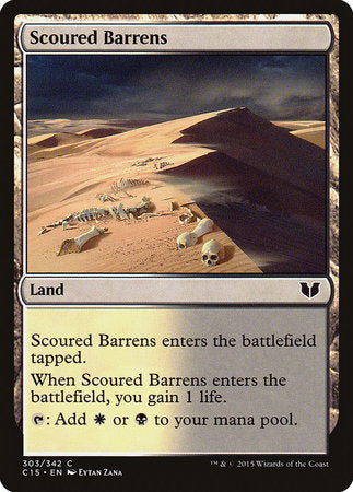 Scoured Barrens [Commander 2015] | North Game Den