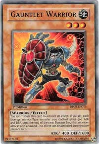 Gauntlet Warrior [DP09-EN013] Ultra Rare | North Game Den