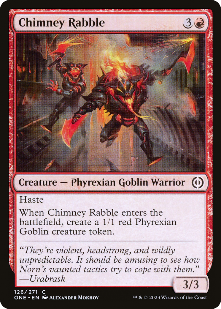 Chimney Rabble [Phyrexia: All Will Be One] | North Game Den