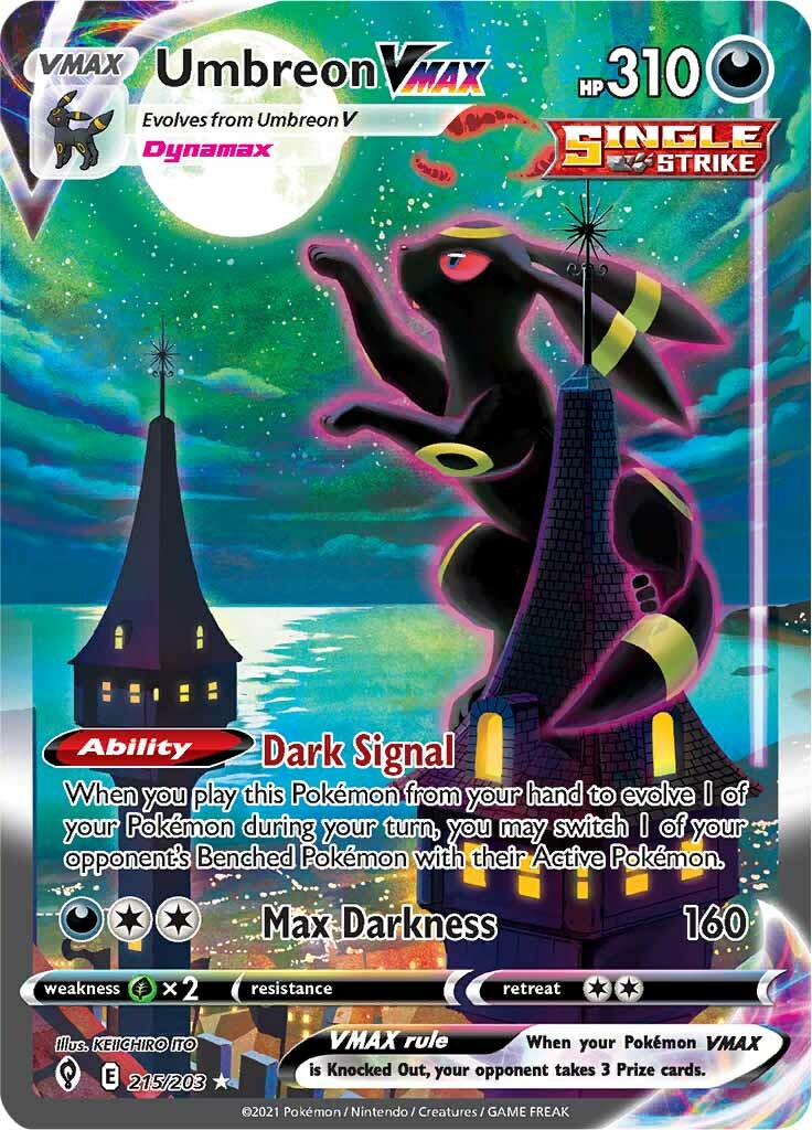 Umbreon VMAX (215/203) [Sword & Shield: Evolving Skies] | North Game Den