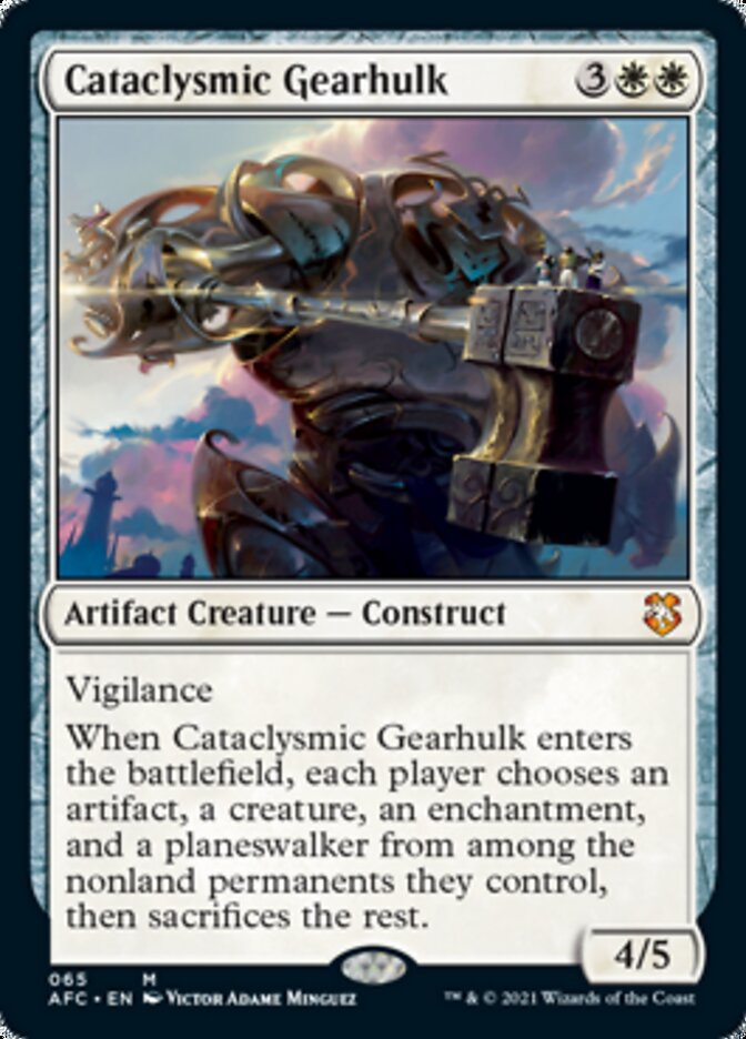 Cataclysmic Gearhulk [Dungeons & Dragons: Adventures in the Forgotten Realms Commander] | North Game Den