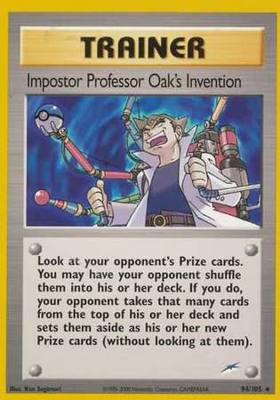 Impostor Professor Oak's Invention (94/105) [Neo Destiny Unlimited] | North Game Den