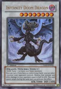 Infernity Doom Dragon [TSHD-EN042] Ultra Rare | North Game Den