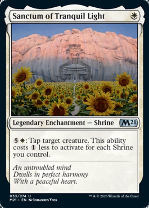 Sanctum of Tranquil Light [Core Set 2021] | North Game Den