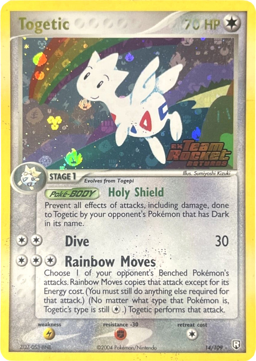 Togetic (14/109) (Stamped) [EX: Team Rocket Returns] | North Game Den