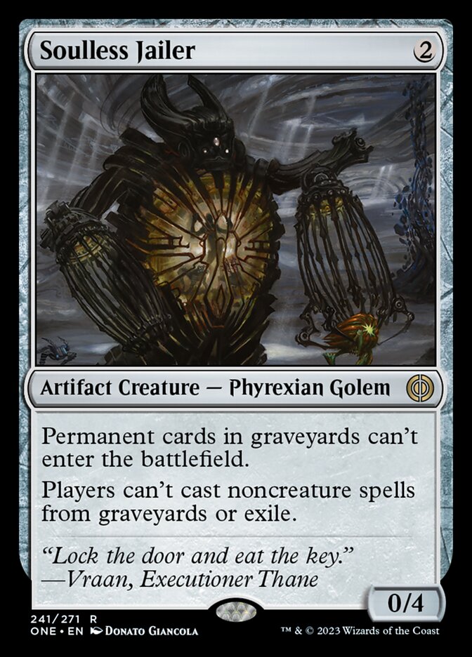 Soulless Jailer [Phyrexia: All Will Be One] | North Game Den