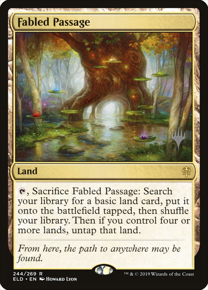 Fabled Passage (Promo Pack) [Throne of Eldraine Promos] | North Game Den