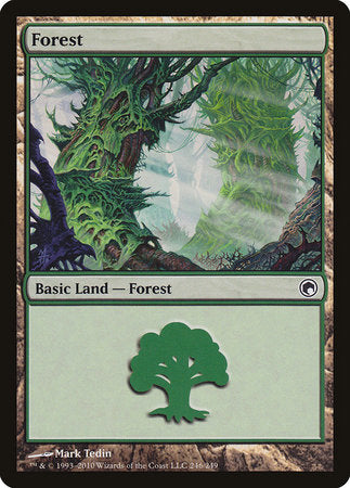 Forest (246) [Scars of Mirrodin] | North Game Den